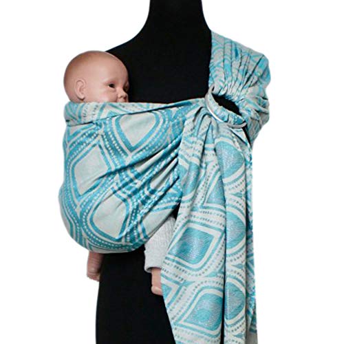 Kaami | Ring Sling | Geburt bis Kleinkindalter | Bauch- und Hüfttrageweise...