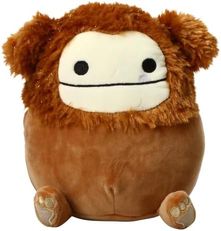 Squishmallows Official Jazwares 7.5-Inch Benny Bigfoot with Golden Hair