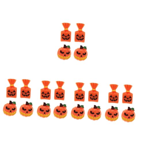 Boucles d'oreilles citrouille Halloween à offrir en lot pour amies