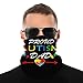 Proud Autism Dad Autism Awareness Windproof Sports Face Mask Personality Mask Multifunction Bandana Headwear Tube Mask Outdoor Balaclava Black