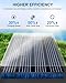 11.1 Inch Large Solar Garden Decor Turtle Statues Lights, Outdoor Figurine Decorations Ornament Lamps for Outside Yard, Lawn, Patio, Porch, Balcony, Unique Birthday Gifts for Mom women Grandma(Gray)