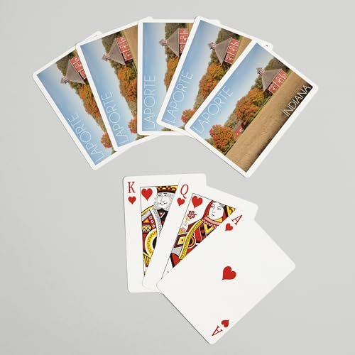 Lantern Press Baraja LaPorte Indiana 52 Cartas Poker miniatura 7