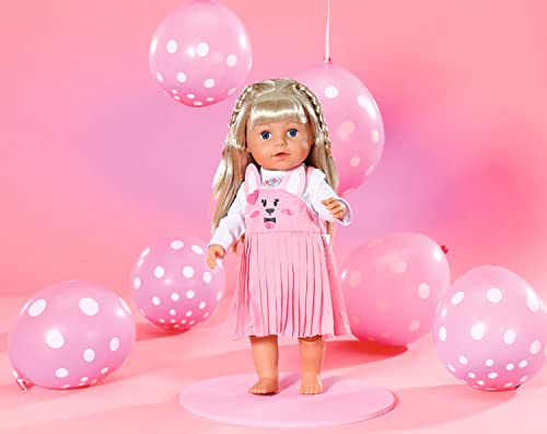 Baby Born Vestito Da Coniglietto - Per Bambole Baby Born Fino A 43 Cm - Il Set Include Un Vestito Da Coniglietto Con Top A Maniche Lunghe E Appendiabiti - Età: 3+ Anni - 2