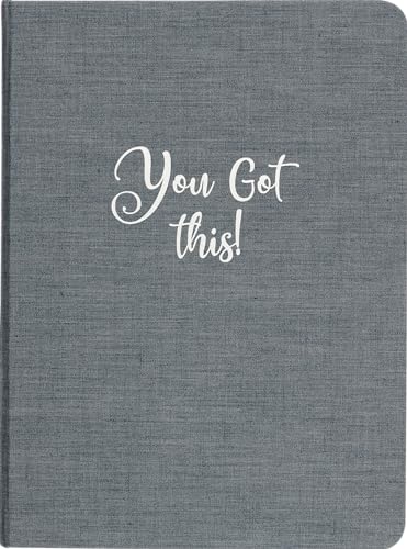 You Got This! Undated Weekly Goal Planner (with bonus stickers), Gray