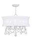 Livex Newcastle 6305-03 Chandelier - 20W in. - White