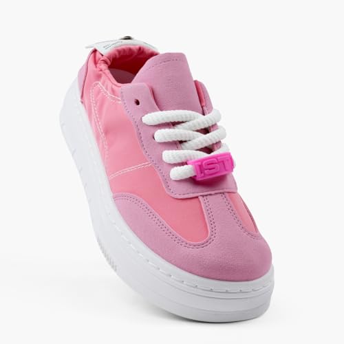 Image of SOLETHREADS STRUT Sneakers for Women | Stylish & Fashionable| Comfortable|Walking Shoes| Lightweight Flexible| Skid-Resistant| Everyday |Casual Shoes for Women