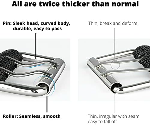 Double Grommet Belt Plus Size 39 to 71'' Nylon Prong Belts for Women Men