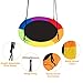 Costzon Tree Swing, 40 Inch Saucer Swing for Kids Outdoor, 700 lbs Weight Capacity Round Swing w/ 900D Waterproof Oxford Cloth, Adjustable Rope, Flying Swing for Backyard, Indoor & Outdoor Playground