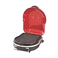 Coleman Fold N Go Propane Grill, Portable & Lightweight Grill with Push-Button Starter, Adjustable Burner, Built-In Handle, & 6,000 BTUs of Power for Camping, Tailgating, Grilling
