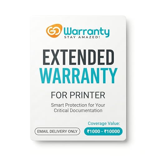 Image of Extended Warranty for Printer | Printer Protection Plan & Hardware Repair Coverage (All Brands, India) | Email Delivery Only (Rs 1000 - Rs 10000, 1 Month Warranty)