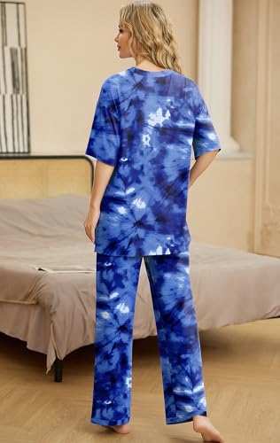 Image of PrinStory Pajamas for Women Soft Pjs Lounge Set S-4XL