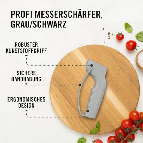 Victorinox Profi Messerschärfer, Messerschleifer, Knife Sharpener, Robuster Kunststoffgriff, Swiss...