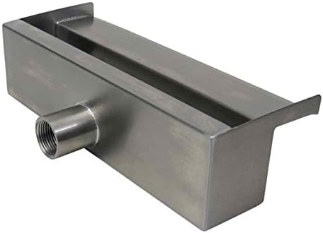WSS24 24 Stainless Steel Waterfall Weir Spillway 2000 GPH by ProEco