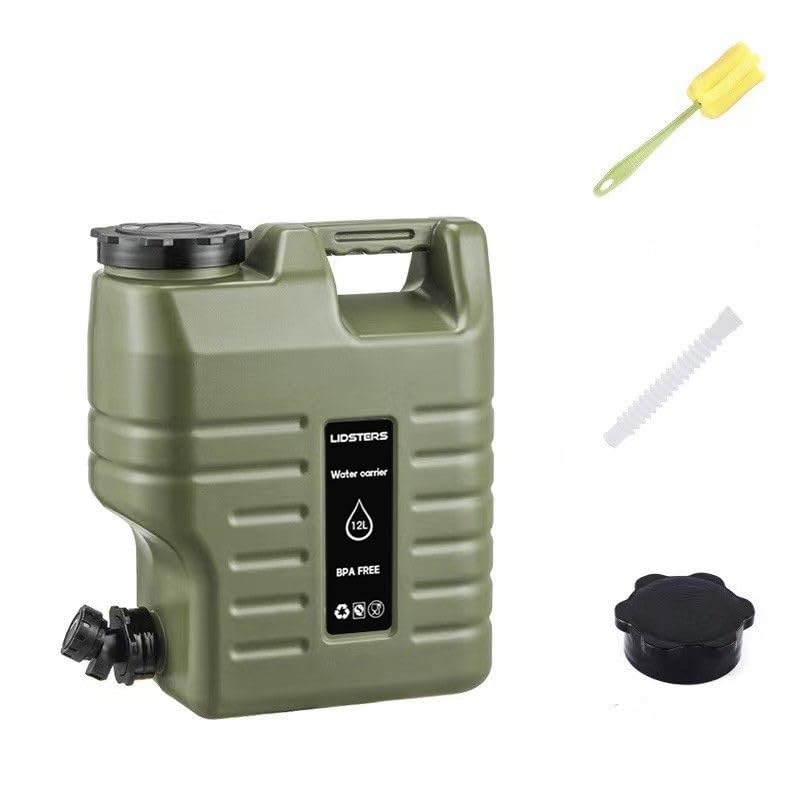 LIDSTERS 12L WATER CONTAINER CARRIER HEAVY DUTY CARP FISHING TACKLE PORTABLE LARGE