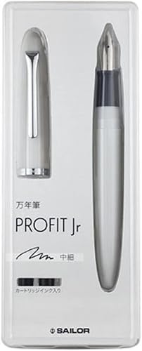 Miniatura 2 de Sailor Pluma Estilográfica Profit Jr. Pluma Estilográfica Media Punta Fina Gris Claro 12-0222-321 Con Lápiz Lápiz Original Bolígrafo Táctil