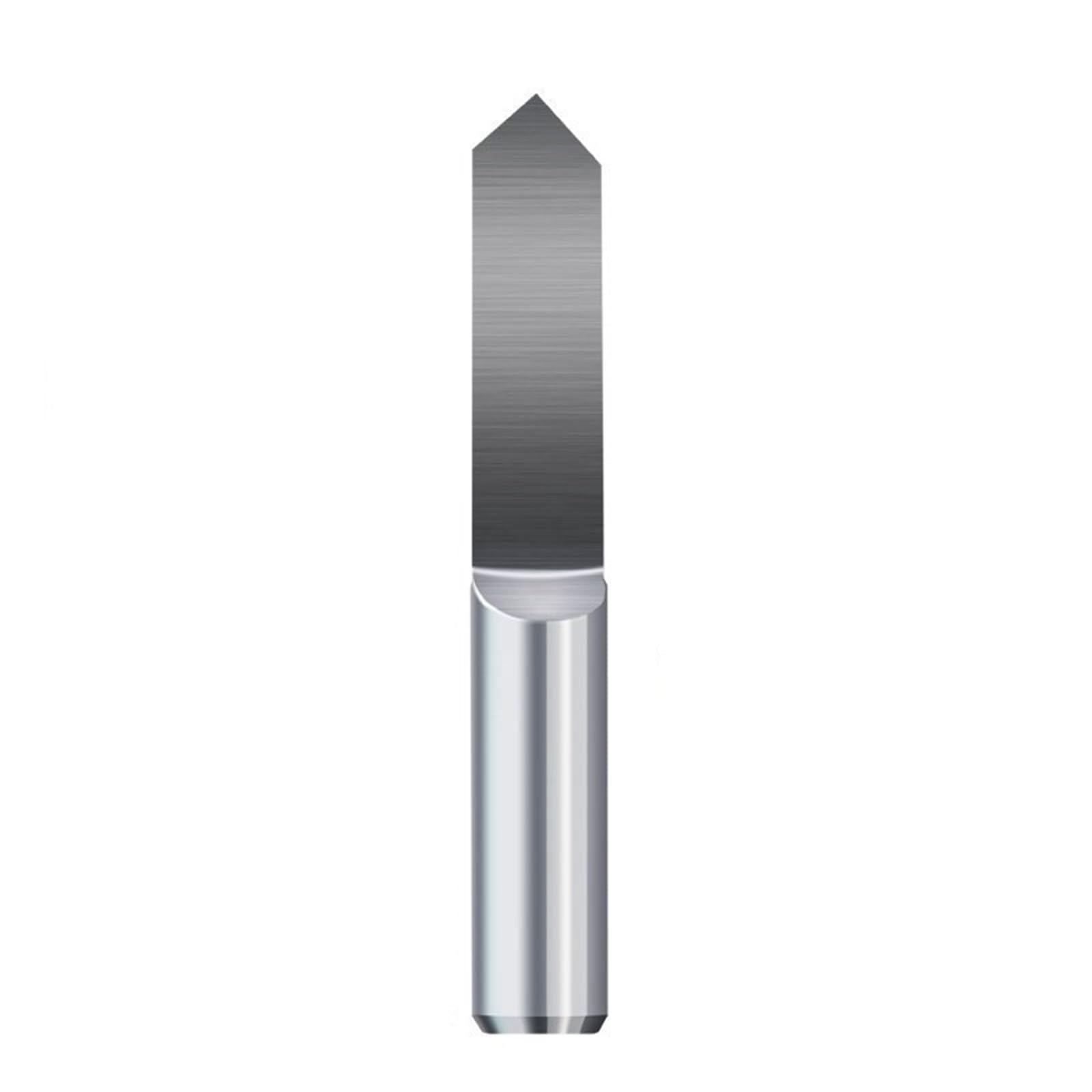 punte per fresa dritta con gambo da 6 mm, utensili per lavorazione del legno in carburo di tungsteno, punte per fresa dritta a scanalatura singola e doppia per legno, 3 mm, 4