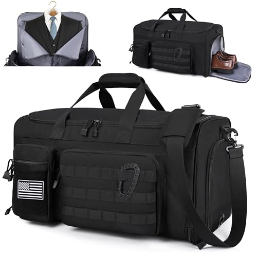 MOZETO Convertible Garment Duffle Bag for Travel