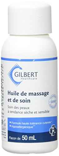 GILBERT HEALTHCARE Huile de Massage Flacon Individuel 50 ml