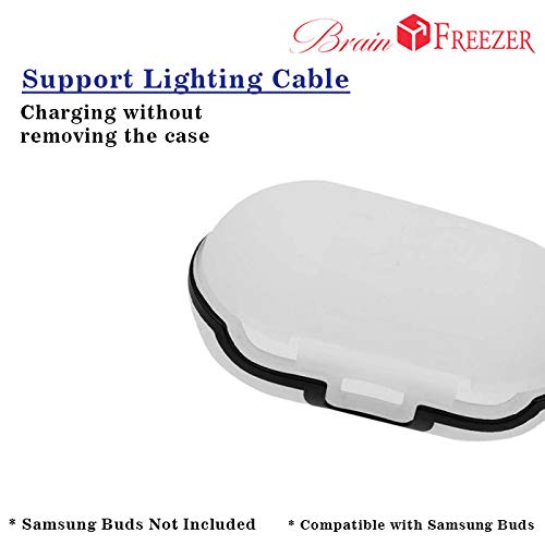 Image of Brain Freezer Bluetooth Earphone Silicone Case Compatible with Samsung Galaxy Buds 2019 Transparent (Headset Not Included)