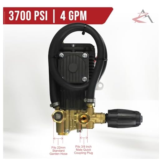 Annovi Reververi 3700 psi Pressure Washer Pump