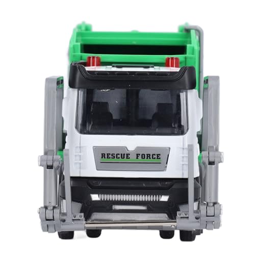 Jouet de camion à ordures 1:32 véhicule de gestion des déchets friction