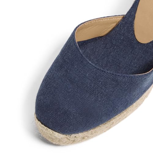 Image of Castaner | Espadrille with Wedge Carina Made in Canvas 7 cm | Woman