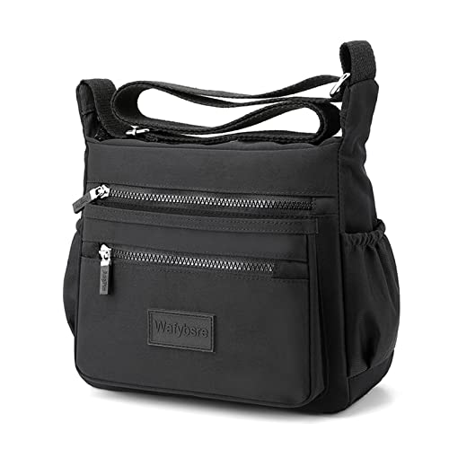 Handbags for Ladies Multi Pocket Purses for Women Messenger Shoulder Cross-body Bag