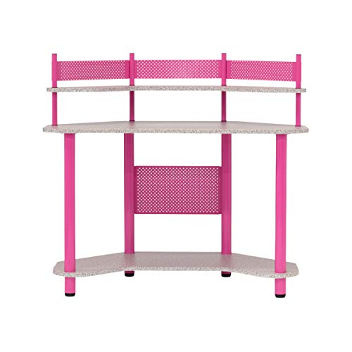 Calico Designs 55122 Study Corner Desk, Pink