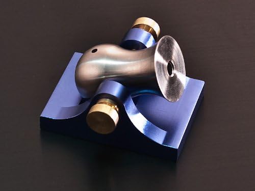 Desktop Mini Cannon - Blue w/ Brass Hardware