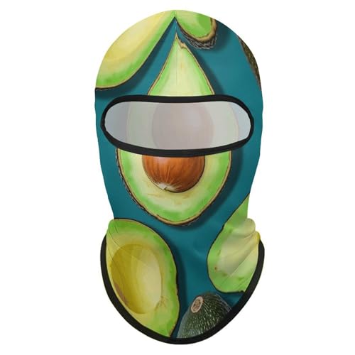 Balaclava de frutas tropicales frescas para hombres y mujeres, protección solar, transpirable, máscara completa para la cabeza para senderismo, ciclismo, running y conducción miniatura 7