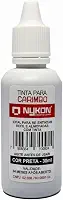 Tinta para Carimbo 30ml Nykon – Refil para Carimbos e Almofadas, Secagem Rápida, Alta Durabilidade, Ideal para Escritórios e Uso Profissional (Preto)