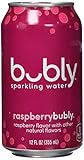 Bubly Sparkling Water, Raspberry, 12 Ounce