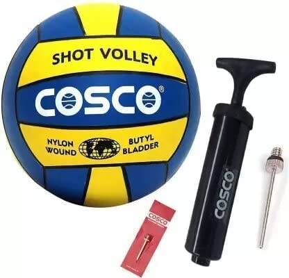PRISAMX Top Volley, Multi-Colour, Size 4, (Official Match Ball of The Prime Volleyball League), Pack of 1 Volleyball with Pump & Needle Volleyball (B0C6B267W5) Amazon Price History, Amazon Price Tracker