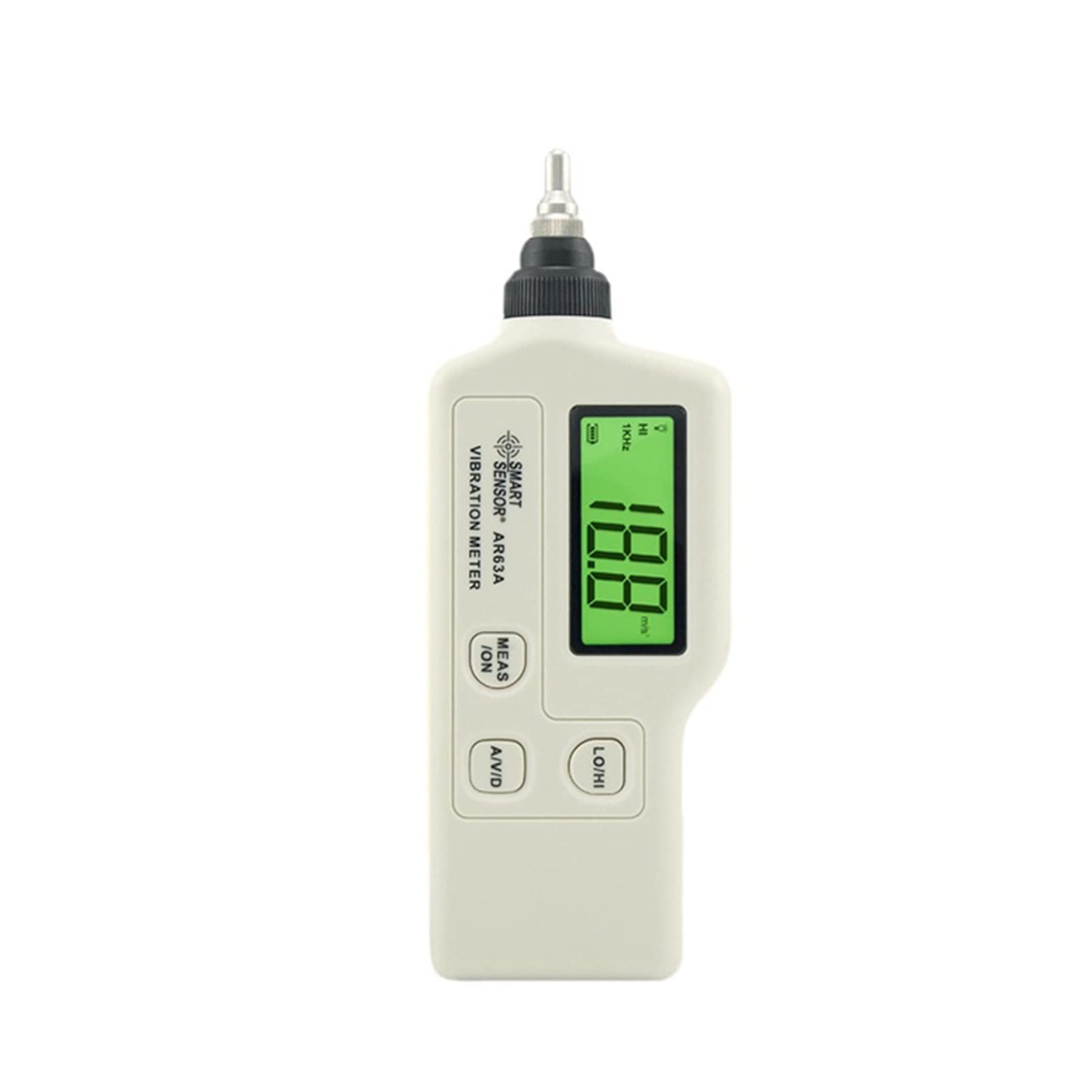 Soywim One Color Digital Vibration Meter, Vibration Meter Ar63a Mechanical Fault Detector High Precision Pen Acceleration Tester