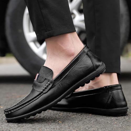 Men's Casual Slip on and Armored Shoes Outdoor Penny Loafers4