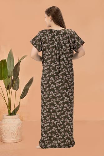 Image of Soulemo Women's Alpine Blended Printed Nighty 1635