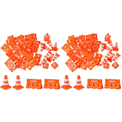 Mini panneaux d'arrêt pour apprentissage éducatif et signalisation de chantier miniature en plastique
