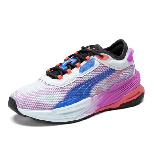 PUMA Kids Girls Extent Nitro Ultraviolet Lace Up Sneakers Shoes Casual - White2