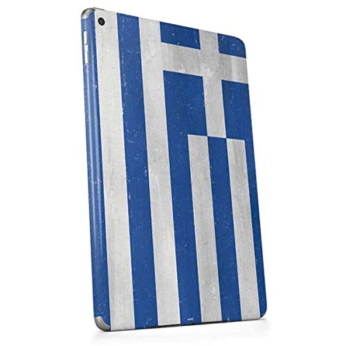 Skinit Decal Tablet Skin Compatible with iPad 9.7in (2018) - Originally Designed Greece Flag Distressed Design