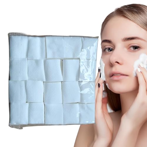 Soft Pearl Texture Cotton Discs, Versatile Makeup Cleaning Pads, Large Pack of Facial Cotton Pads, Reusable Beauty Salon Cotton 