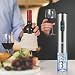 Flauno Sacacorchos Eléctrico Inalámbrico, Profesional Automatico Abrelatas de Vino, Abridor Botellas Recargable...