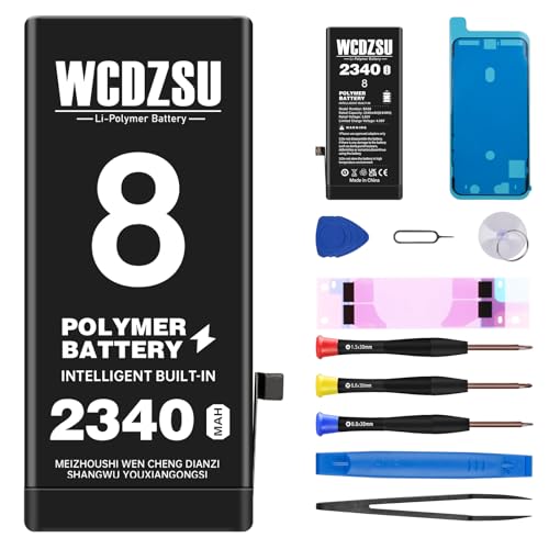 WCDZSU iPhone 8 2340mAh Battery Replacement Kit