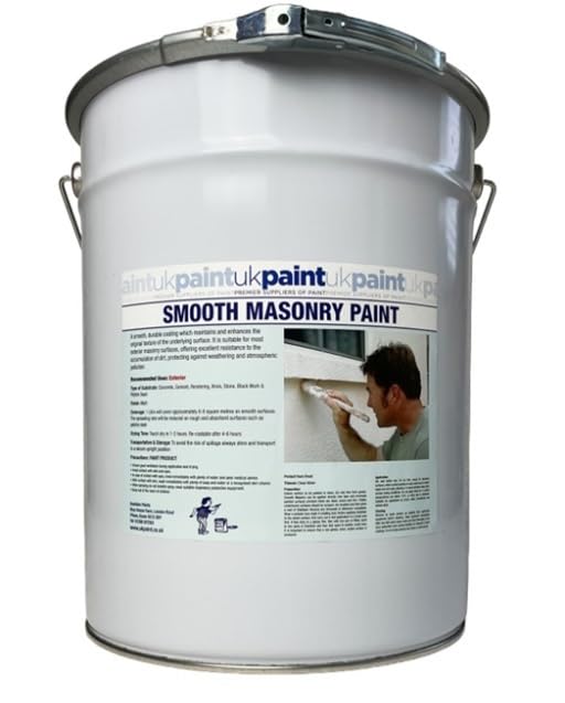 20 Litres - Smooth Acrylic Masonry Paint - Anthracite Grey