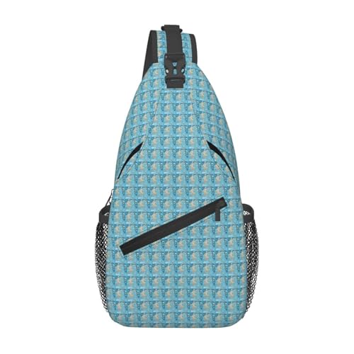 Sac à dos croisé Grèce homme à sangle ergonomique pour randonnée quotidienne