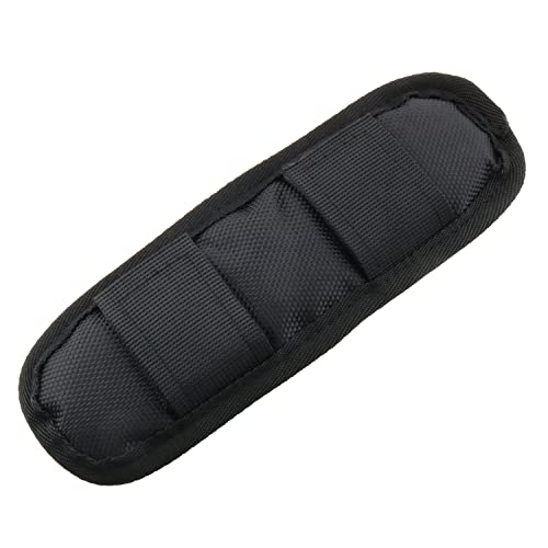 Image of Shoulder Strap Pad Black Removable Luggage Bags Shoulder Strap Pads Fastener Cushions for Bag Backpack Satchel