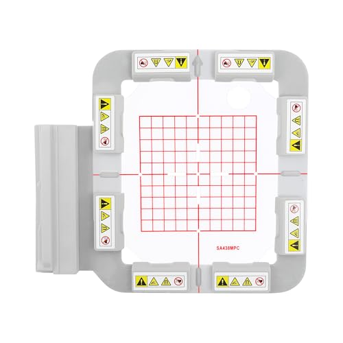 Image of Sew Tech Magnetic Embroidery Hoop for Brother Innov-is NQ1700E NQ1600E NV880E Stellaire XJ1 XE1 Dream Machine XV8550D Luminaire XP2 XP3 V3LE Quattro 6000D Machine, 4 inchx4 inch Mighty Snap Magnet Frame