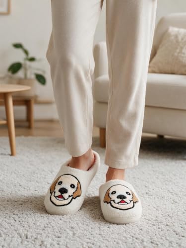 Image of Halloween Christmas Slippers Holiday Slipper House Shoes Home Slipper for Women Fuzzy Outdoor Indoor Bedroom Slippers