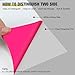 JANDJPACKAGING Neon Pink HTV Heat Transfer Vinyl - 10 Pack HTV Vinyl Compatible with Cricut Cutting Machine, Silhouette Cameo, Bonus PTFE for Heat Press Machine
