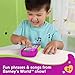 Barney World Toddler Toy Hey Phone with Music Lights & Phrases for Preschool Kids Ages 2+ Years, Multilanguage Version