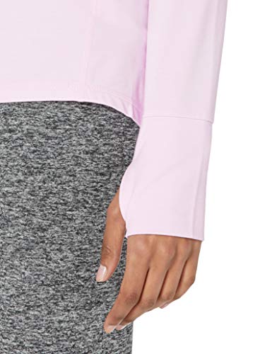 Image of Amazon Essentials Womens Brushed Tech Stretch Long-Sleeve Crewneck Shirt (Available in Plus Size)